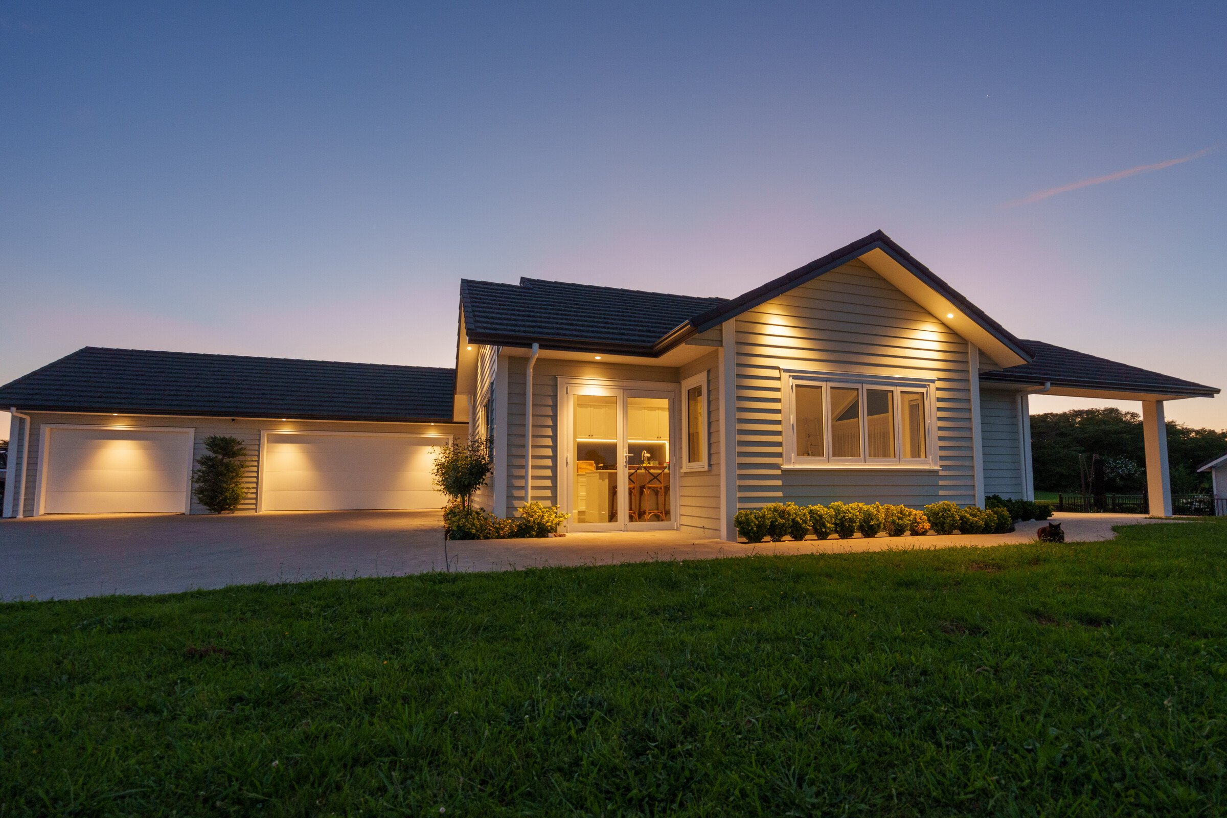 Image of Aubrey Way new build by Whitechurch Construction, Waikato residential builders.