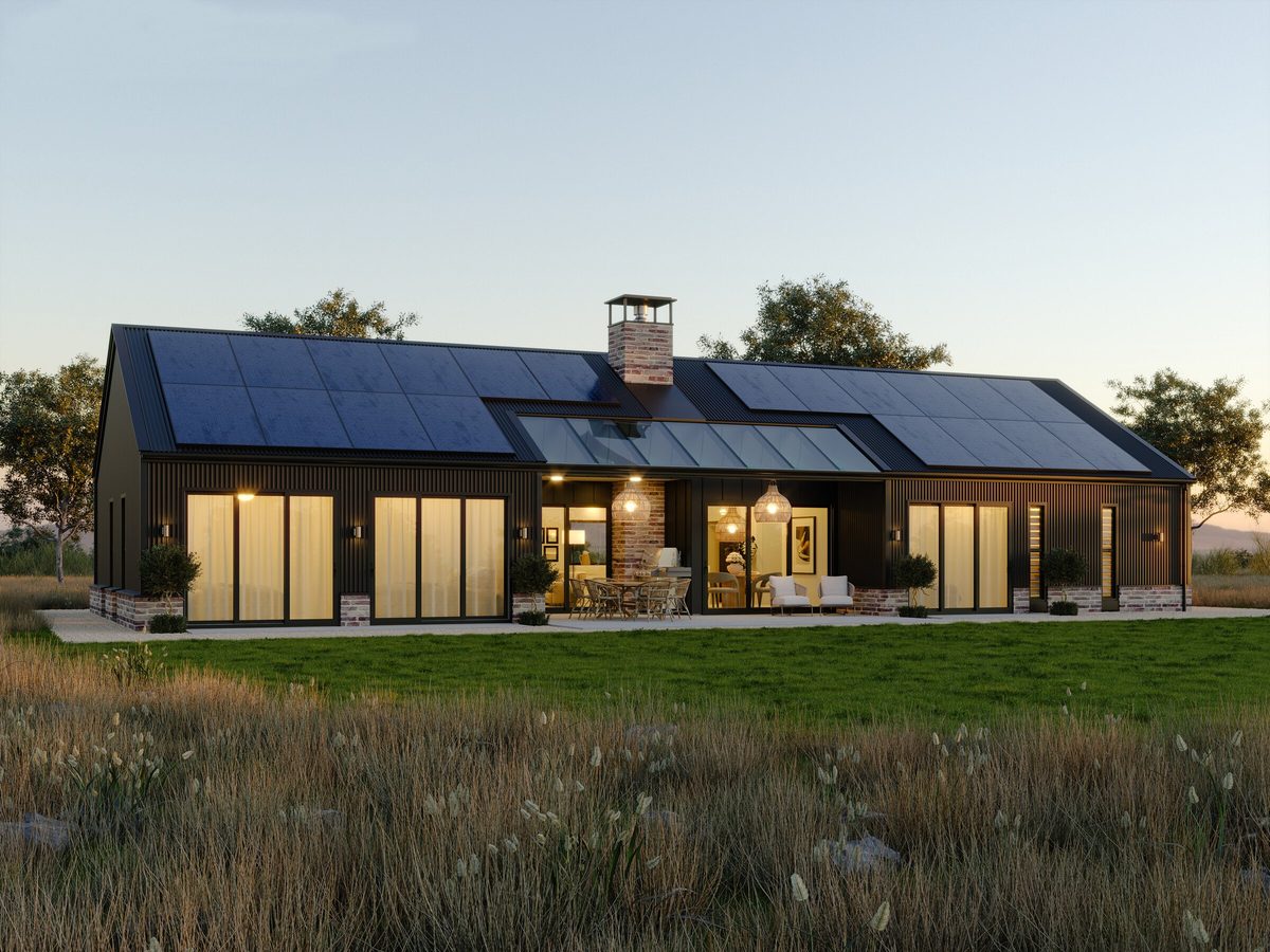 Image of Ivory Barn Style Home Plan. Whitechurch Construction, Waikato residential builders.