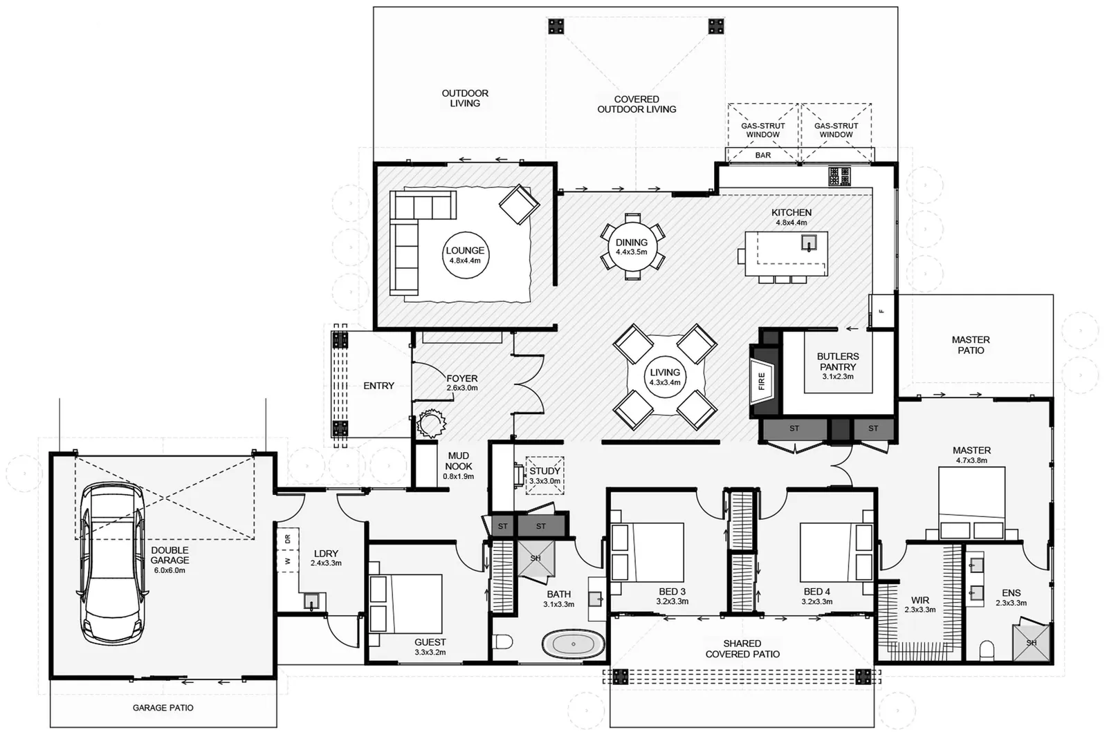 Yamazaki Lifestyle Home floor plan