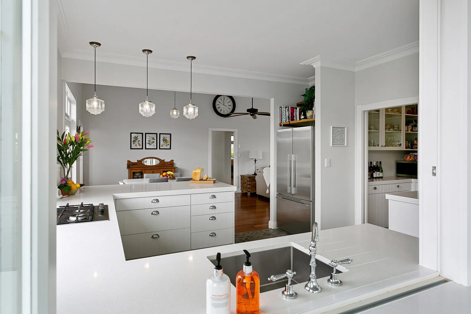 Interior images of Oakshott Road, renovated home by Whitechurch Construction, Waikato residential builders.