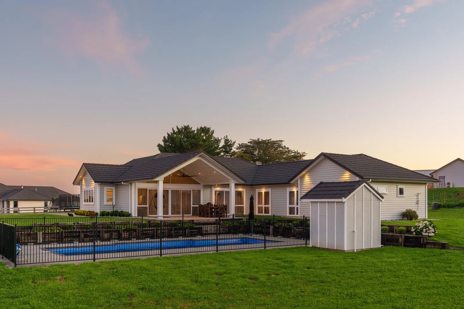 Image of Aubrey Way new build by Whitechurch Construction, Waikato residential builders.